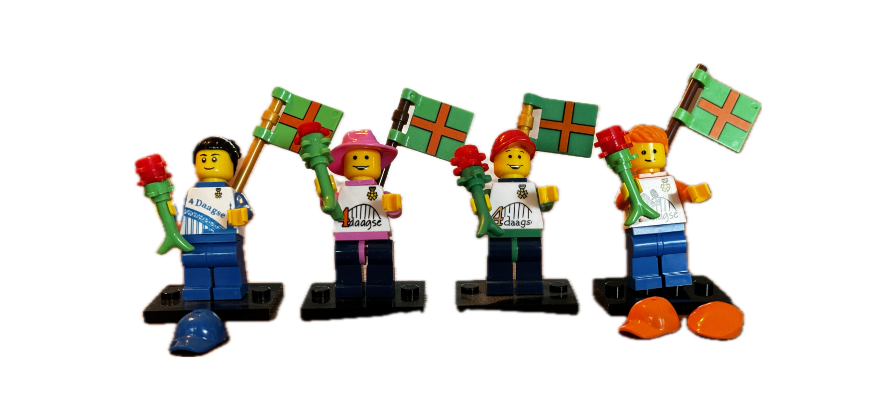 4Daagse poppetje alle vier